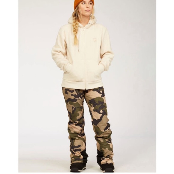 🔥 BILLABONG 10K- PRIME MALLA SNOW PANTS FOR WOMEN IN CAMO PRINT NWT 🔥 - Picture 6 of 12